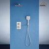 CASAINC 3-Spray Patterns 9.8 Inches Wall Mount Dual Shower Heads (Thermostatic Valve Included) - 2 of 4