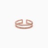 Bearfruit Jewelry Grace Double Band Adjustable Ring - 4 of 4