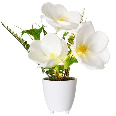 The Lakeside Collection Large Bloom Lighted Flowers : Target