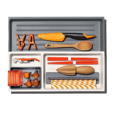 Органайзер для кухонного ящика OXO Expandable раздвижной — фото 6
