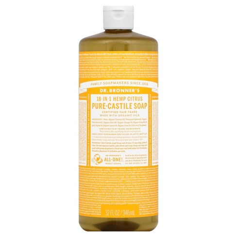 bronner dr citrus soap oz orange magic target