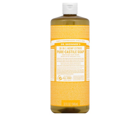 Dr. Bronner's Magic Soap - Citrus Orange - 32 oz