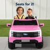 Best Choice Products Kids 24V Ride On Truck Officially Licensed Ford Lightning w/ Remote, LED Lights, 2 Speeds - 3 of 4