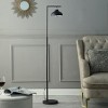 63.25" Industrial Farmhouse Metal Floor Lamp Task Floor Lamps Reading Lights Floor Standing With Black Matte Finish-The Pop Home - 2 of 4