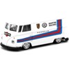 Volkswagen T1 Van Low Ride Height White w/Stripes "Martini Racing" Collab. Model 1/64 Diecast Model Car by Schuco & Tarmac Works - 2 of 3