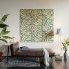 Heather Dutton Flowing Leaves Seafoam Wood Wall Mural - Society6 - 2 of 2