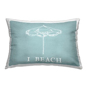 Stupell Industries I Beach with Umbrella, 14 x 20 - 1 of 3