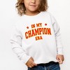 The Juniper Shop Red In My Champion Era Toddler Graphic Sweatshirt - 2 of 2