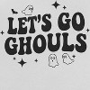 Rerun Island Women Lets Go Ghouls Shapes Short Sleeve Graphic Cotton Retro Vintage Ranger Baby Tee - 2 of 4