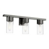Livex Lighting Carson 3 - Light Vanity in  Black Chrome - 4 of 4