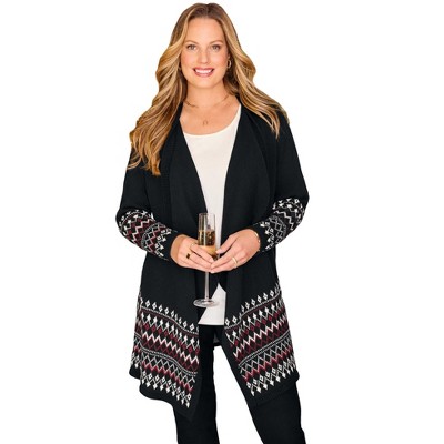 black fairisle border