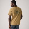 Levi's® Men's Standard Fit Short Sleeve Logo Crewneck T-Shirt - Tan - 3 of 3