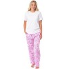 Disney Adult Aristocats Marie Expressions and Bows Pajama Sleep Lounge Pants - 3 of 4