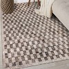 World Rug Gallery Contemporary Checkered Indoor Area Rug - 2 of 4