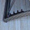 Amazonia Eco-Friendly Wicker Lounger Grey - 2 of 3