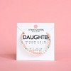 ETHIC GOODS Women's 4mm Morse Code Bracelet [DAUGHTER] - Mother of Pearl & Pink Rhodonite - 2 of 4