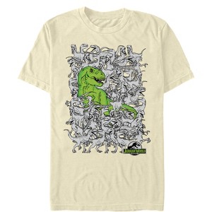 Men's Jurassic World Hidden T. Rex T-Shirt - 1 of 3