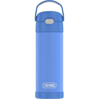 Thermos Frozen 2 FUNtainer Water Bottle with Bail Handle - Blue Glitter 12  oz
