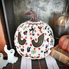 Blue Rose Polish Pottery A270 Andy Firey Pumpkin Luminary - 3 of 3