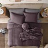 BAGOKIE 7 Pieces Bed in a Bag Comforter Set for All Season - 2 of 4