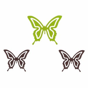 Evideco French Home Goods Decorative Metal Butterfly Magnets for Curtain - 1 of 4