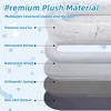 71" x 45" x 14" Human Pet Bed, Fits You and Pets, Washable Faux Fur Pet Bed, for People Doze Off, Napping Orthopedic Pet Bed - Gray - 4 of 4