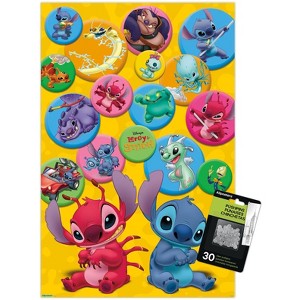 Trends International Disney Lilo & Stitch (2002) - Experiment Grid Unframed Wall Poster Prints - 1 of 4