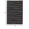 Colonial Mills Navajo Braided Rug, Green 2x4, Rectangle Shape - 2 of 4