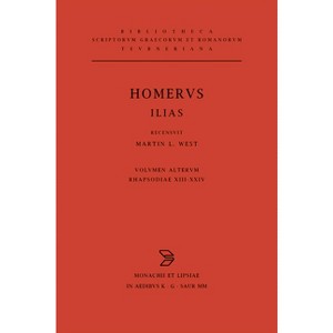 Rhapsodiae XIII-XXIV. Indices - (Bibliotheca Scriptorum Graecorum Et Romanorum Teubneriana) by  Homerus (Paperback) - 1 of 1
