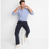 Lands' End Men's Traditional Fit Solid No Iron Supima Pinpoint Buttondown Collar Dress Shirt - 4 of 4