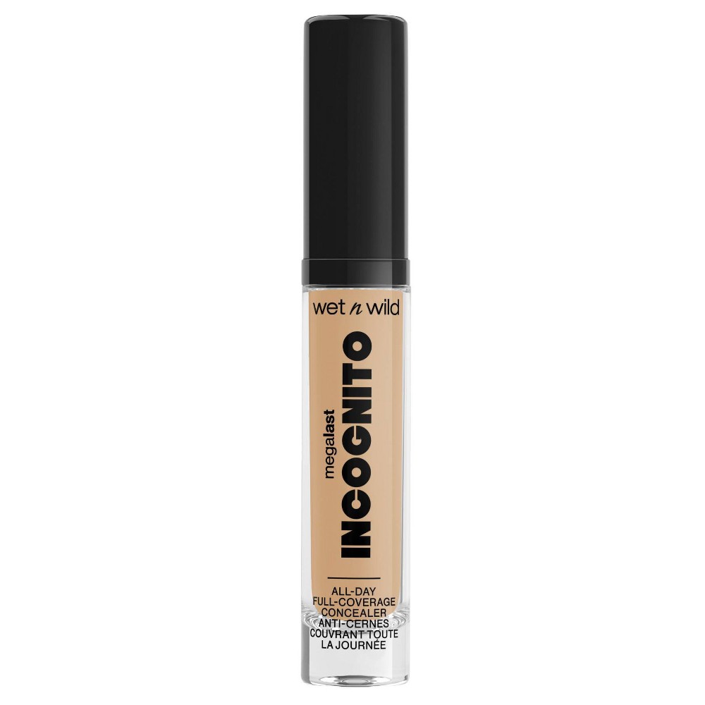 Photos - Other Cosmetics Wet n Wild Megalast Incognito Full-Coverage Concealer - Medium Honey - 0.1 