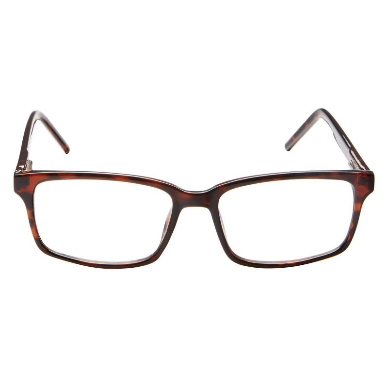 ICU Eyewear Screen Vision Blue Light Filtering Rectangular Glasses - Tortoise, 3 of 7