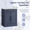 NicBex Modern Kitchen Pantry Sideboard Cabinet with Storage Drawer & Adjustable Shelves,Coffee Bar Buffet Cabinet for Kitchen,Dining Room - 3 of 4