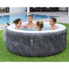 Bestway SaluSpa Fiji AirJet Large Round 2 to 4 Person Inflatable Hot Tub Portable Outdoor Spa with 120 AirJets - 4 of 4
