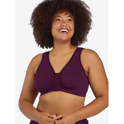 Leading Lady The Meryl - Cotton Front-Closure Comfort & Sleep Bra