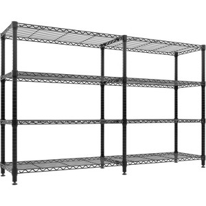 5-Tier Metal Wire Storage Rack, Heavy Duty 1325 lbs Capacity, Adjustable Industrial Shelving for Kitchen & Garage - 1 of 4