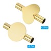 Unique Bargains Wall-Mounted Display Decoration Dried Flower Vase Tube 4 Pcs - 3 of 4
