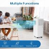 10,000 BTU Portable Air Conditioners - 3-in-1 AC Unit with Cooling, Fan, and Dehumidifier for Home, Kitchen & Office, Remote & 24H Timer - 3 of 4