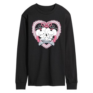 Men's - Pokémon - Maushold 3 Coquette Long Sleeve Graphic T-Shirt - 1 of 3