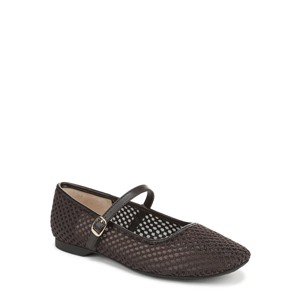 LifeStride Womens Beloved 5 Mary Jane Flat Dark Chocolate Mesh 12