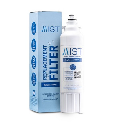 Mist LG LT800P ADQ73613401, Kenmore 9490, 46-9490, 469490, ADQ73613402 Replacement Refrigerator Water Filter