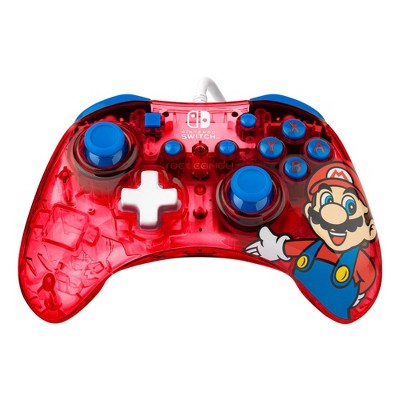 Rock Candy Wired Gaming Controller for Nintendo Switch - Super Mario