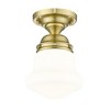 Z-Lite Vaughn 1 - Light Flush Mount in  Luxe Gold - 4 of 4