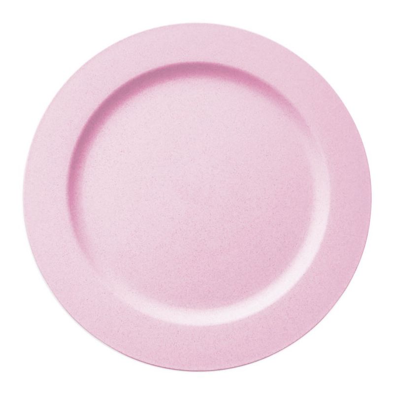 Smarty Had A Party 10" Matte Pink Round Disposable Plastic Dinner Plates (120 Plates), 1 of 3