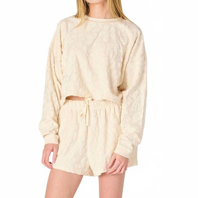 Women's Patterned Lounge Top - Dex Clothing