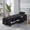 LOVMOR Convertible Sofa Bed,3-in-1 Multi-Functional Sleeper Chair w/Adjustable Backrest Recliner,Living Room Bed Room Furniture,Linen - 2 of 4