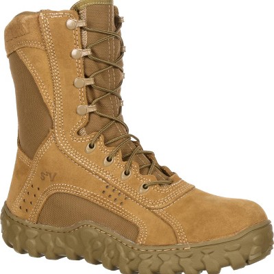 Unisex Rocky S2V Steel Toe Tactical Military Boot Size 6