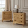 Emilio 3 - Drawer Nightstand with Built-In Outlets Set of 2| ARTFUL LIVING DESIGN - 2 of 4