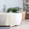 PiccoCasa Soft 100% Combed Cotton 600 GSM Highly Absorbent for Bathroom Shower Bath Towel Set - 2 of 4