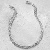 Ross-Simons Sterling Silver Classic Byzantine Necklace - 3 of 4
